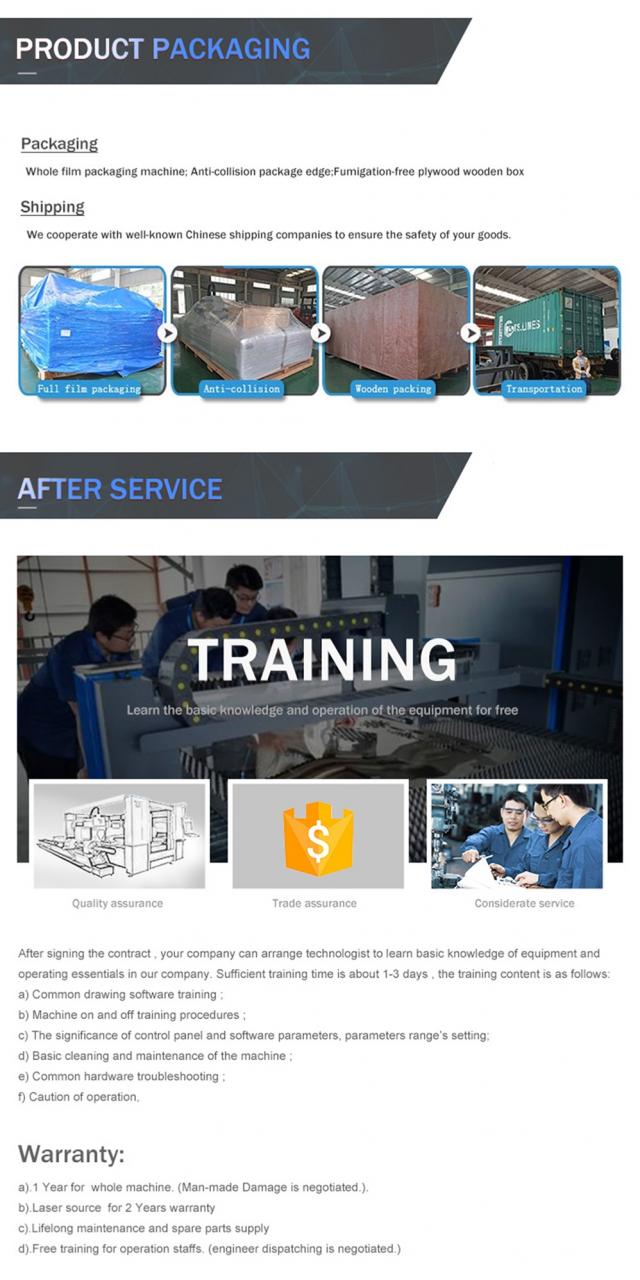 Metal Demir Karbon Kesme İçin 1000w 1500w 2000w 3000w Fiber Lazer Kesim Makinesi