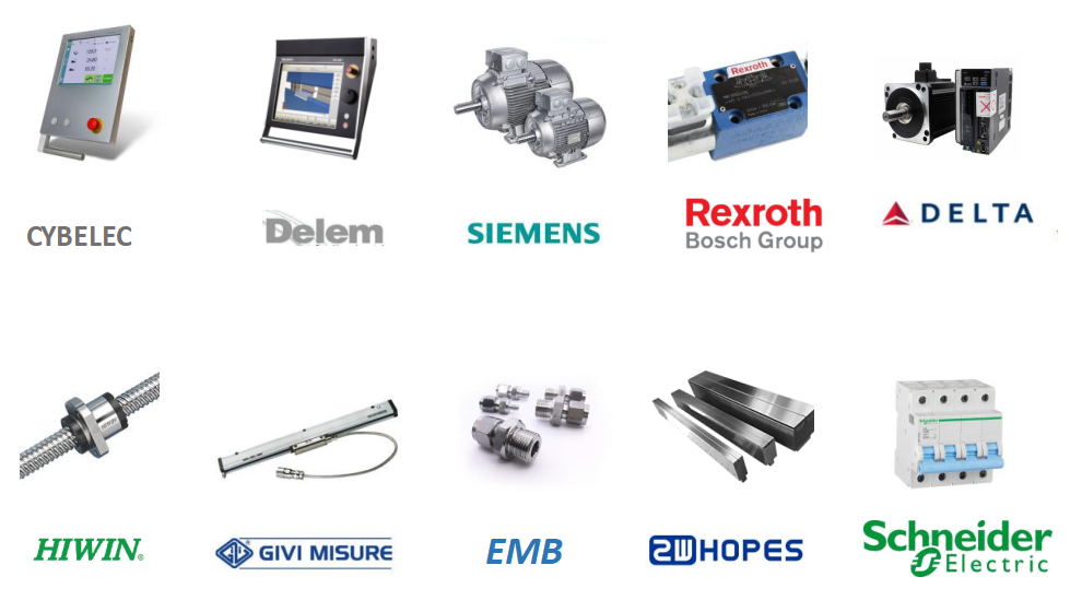 160t-4000 4-axis Cnc Hydraulic Bending Machine Press Brake 160t-4000 4 Eksenli Cnc Hidrolik Bükme Makinası Abkant Pres