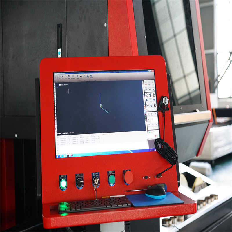 Paslanmaz Çelik Sac İçin 1kw 2kw 3kw 6kw Cnc Fiber Lazer Kesim Makineleri