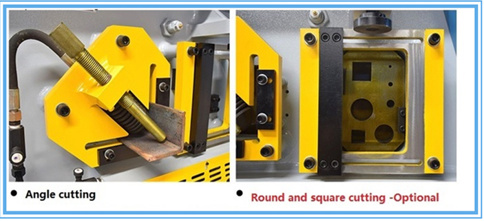 60t Q35-16 Hydraulic Ironworker Shearing Punching Bending And Notching Machine 60t Q35-16 Hidrolik Demir İşçisi Kesme Delme Bükme ve Çentik Açma Makinesi