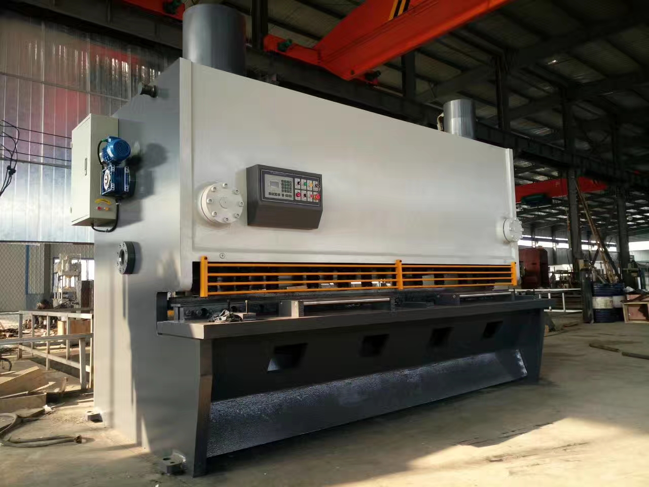 Guillotine Hydraulic Shearing Machine Price Sheet Metal Qc11y-12x4000 Giyotin Hidrolik Kesme Makinesi Fiyat Sac Qc11y-12x4000