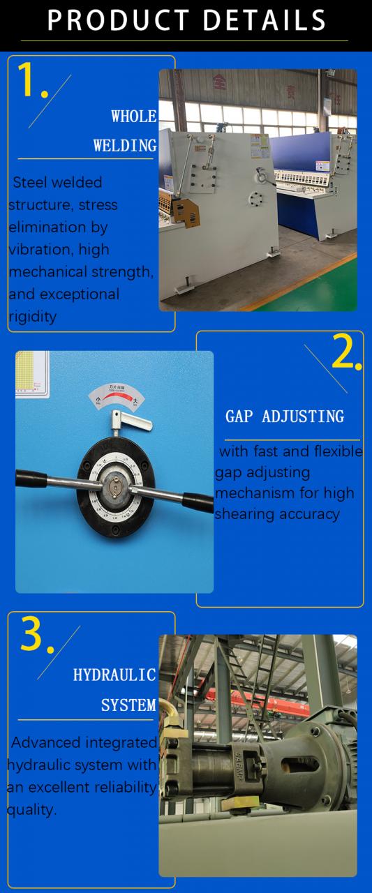 Hidrolik Giyotin Makas Makinesi Qc12y 8 * 6000mm Giyotin Endüstriyel Sac Alüminyum Paslanmaz Çelik Kesme Kesme M