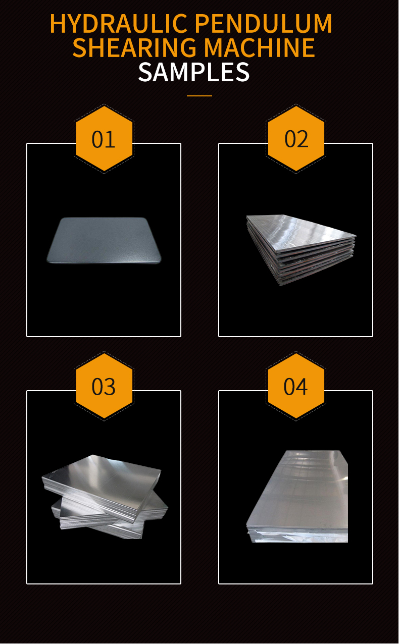 Hydraulic Pendulum Cnc Swing Beam Sheet Metal Plate Shearing Machine Hidrolik Sarkaç Cnc Salıncak Kirişli Sac Levha Kesme Makinesi