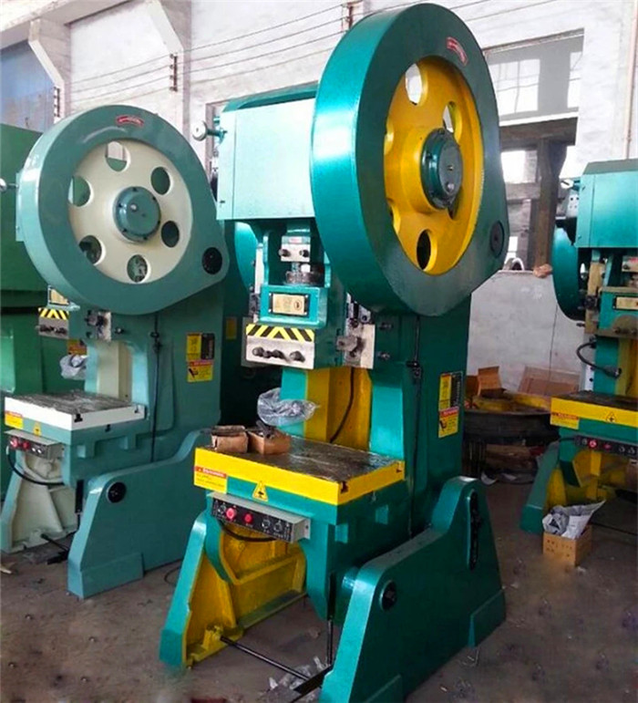 J23 Series 10 Ton Pneumatic Power Press Aluminium Lid Punching Machine J23 Serisi 10 Ton Pnömatik Güç Pres Alüminyum Kapaklı Delme Makinesi