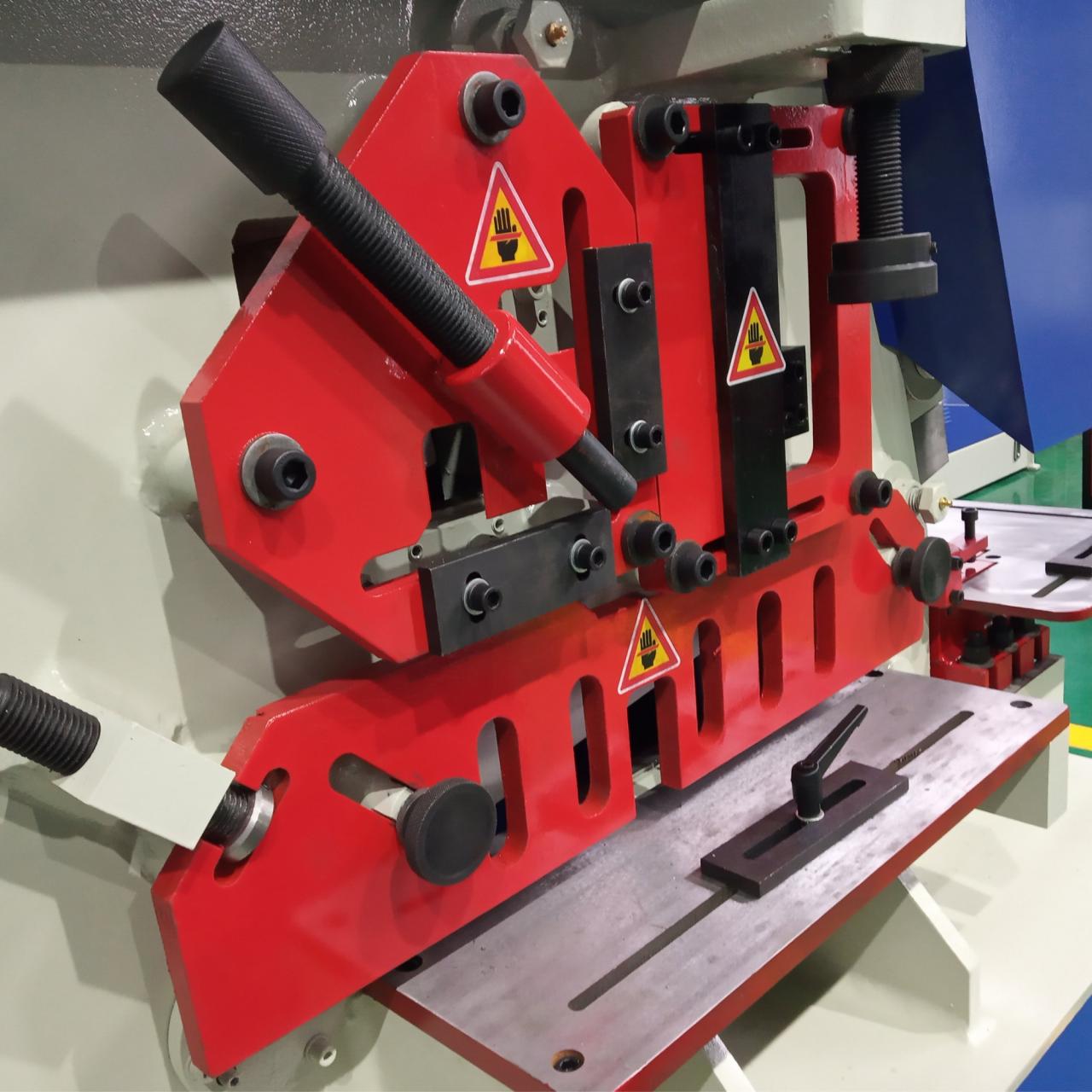 Q35y Serisi Hidrolik Demirci Kesme ve Delme Makinesi