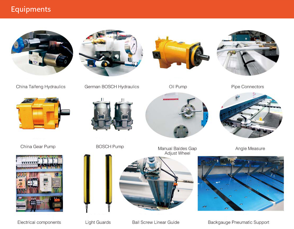 QC11K 10 12 16 mm 3200 4000mm Metal Guillotine Shear CNC Guillotine Shearing Machine QC11K 10 12 16 mm 3200 4000mm Metal Giyotin Makas CNC Giyotin Makas