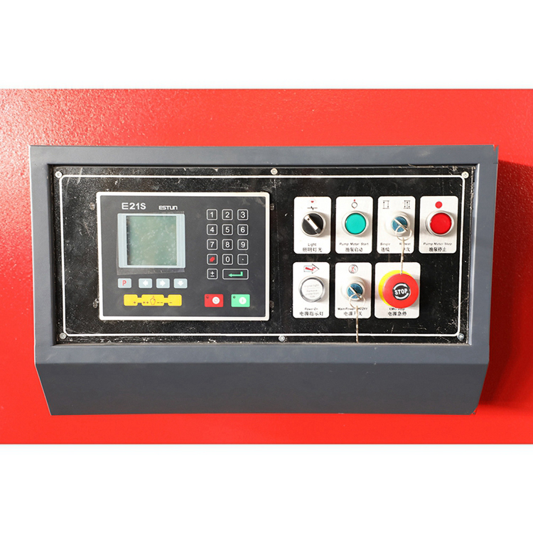 Qc12y / Qc12k Sheet Metal Steel Plate 6mm X 3200 Cnc Hydraulic Swing Beam Shear Machine Qc12y / Qc12k Sac Levha 6mm X 3200 Cnc Hidrolik Döner Kiriş Kesme Makinesi