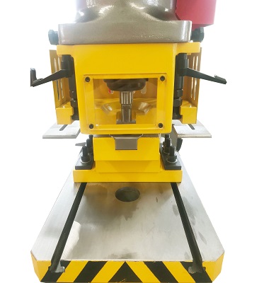 Steel Plate Angle Cutting Punching Notching Machine Hydraulic Ironworker For Sale Satılık Çelik Levha Açı Kesme Delme Çentik Makinası Hidrolik Demirci