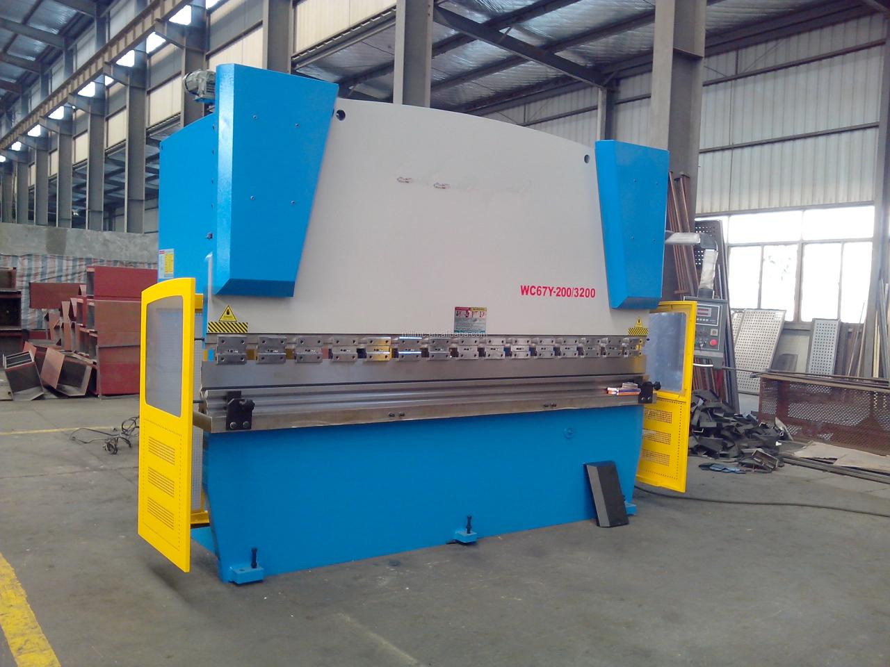 Wc67y / Wc67k Normal Cnc Hydraulic Press Brake Wc67y / Wc67k Normal Cnc Hidrolik Abkant Pres